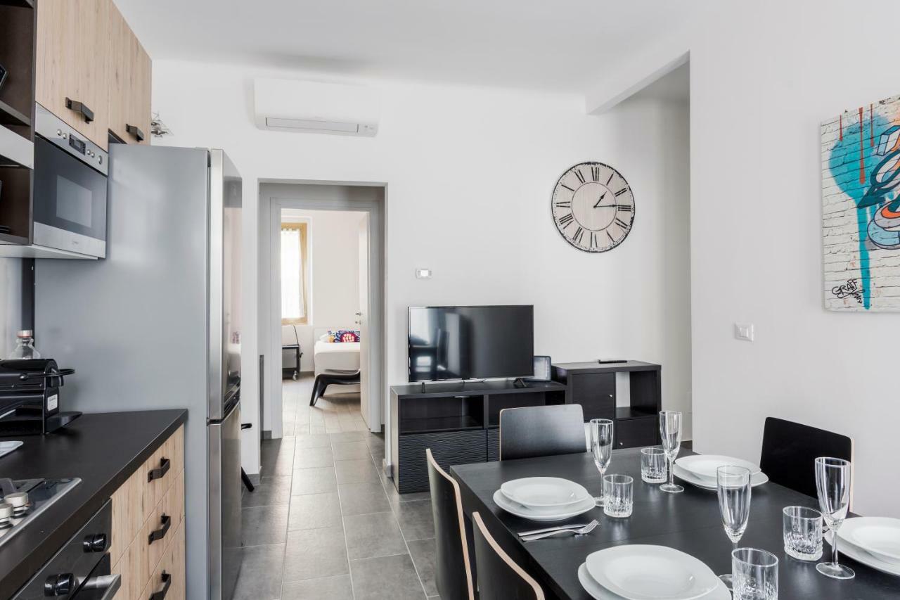 Comfortable Family Group Apartment Via Paruta Mailand Exterior foto